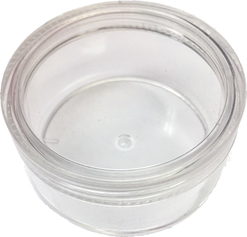 clear 30 gram foundation jar