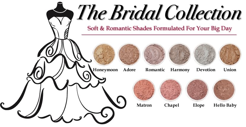 Bridal Mineral Eye Shadow and Blush Collection