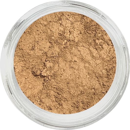 olive medium dark mineral foundation