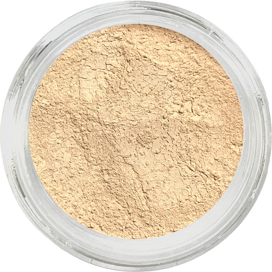 warm light mineral foundation