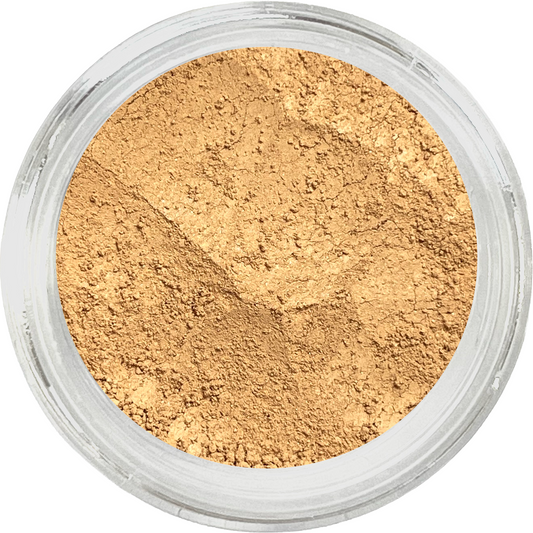 warm medium dark mineral foundation