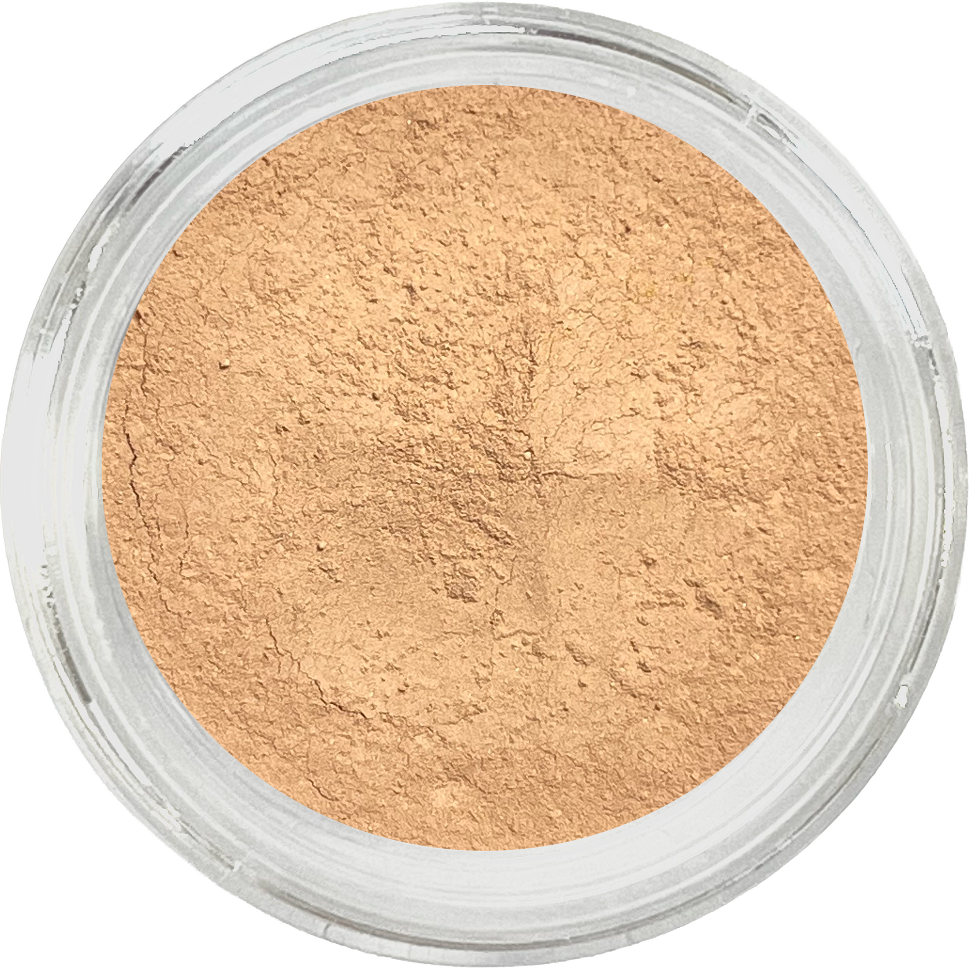 warm medium tan mineral foundation